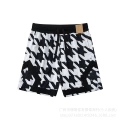 C2446 houndstooth white