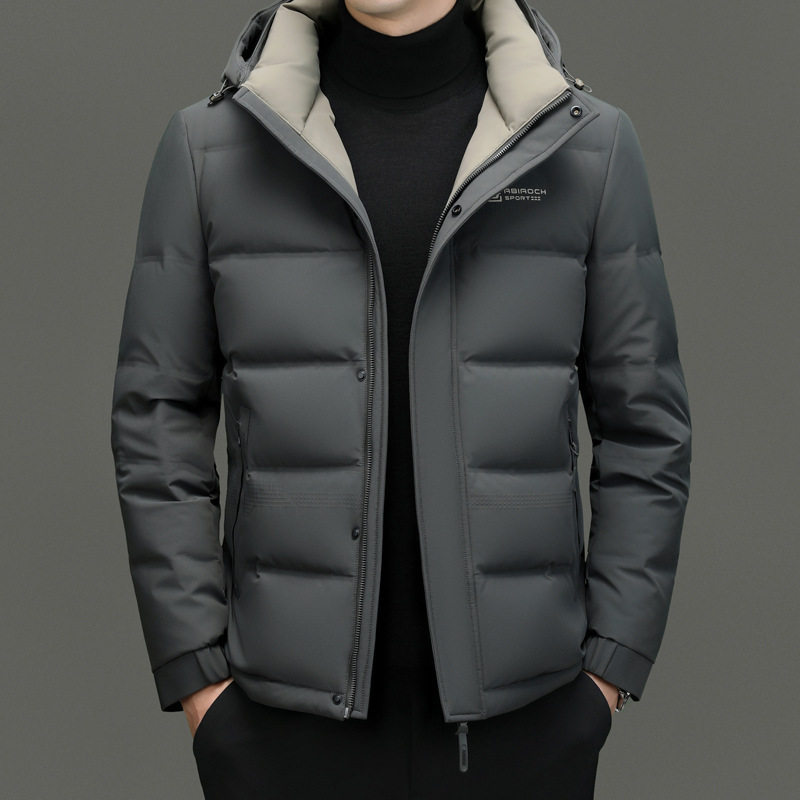 2024 still warm down jacket on behalf of woodpecker winter new all-match goose down jacket casual young and middle-aged men