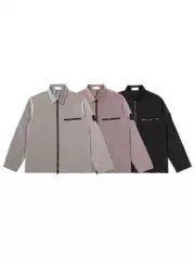 Jacket Soft Shell Metal Nylon Casual Zipper Spring and Autumn Lightweight Jacket Functional Men's and Women's Workwear