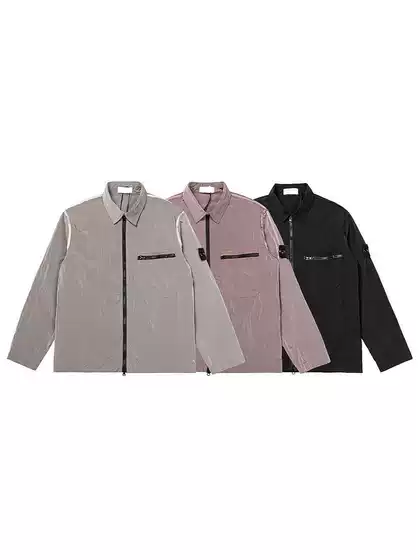 Jacket Soft Shell Metal Nylon Casual Zipper Spring and Autumn Lightweight Jacket Functional Men's and Women's Workwear