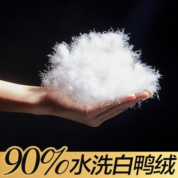 Down Factory Direct Sales 90 White Duck down National Standard Washed down High Fluffy Pure White Source down Feathers