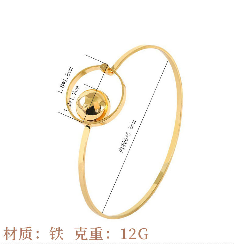 欧美金属爱心打结手镯 女diy手链开口玫瑰金手饰品新娘部落扭结