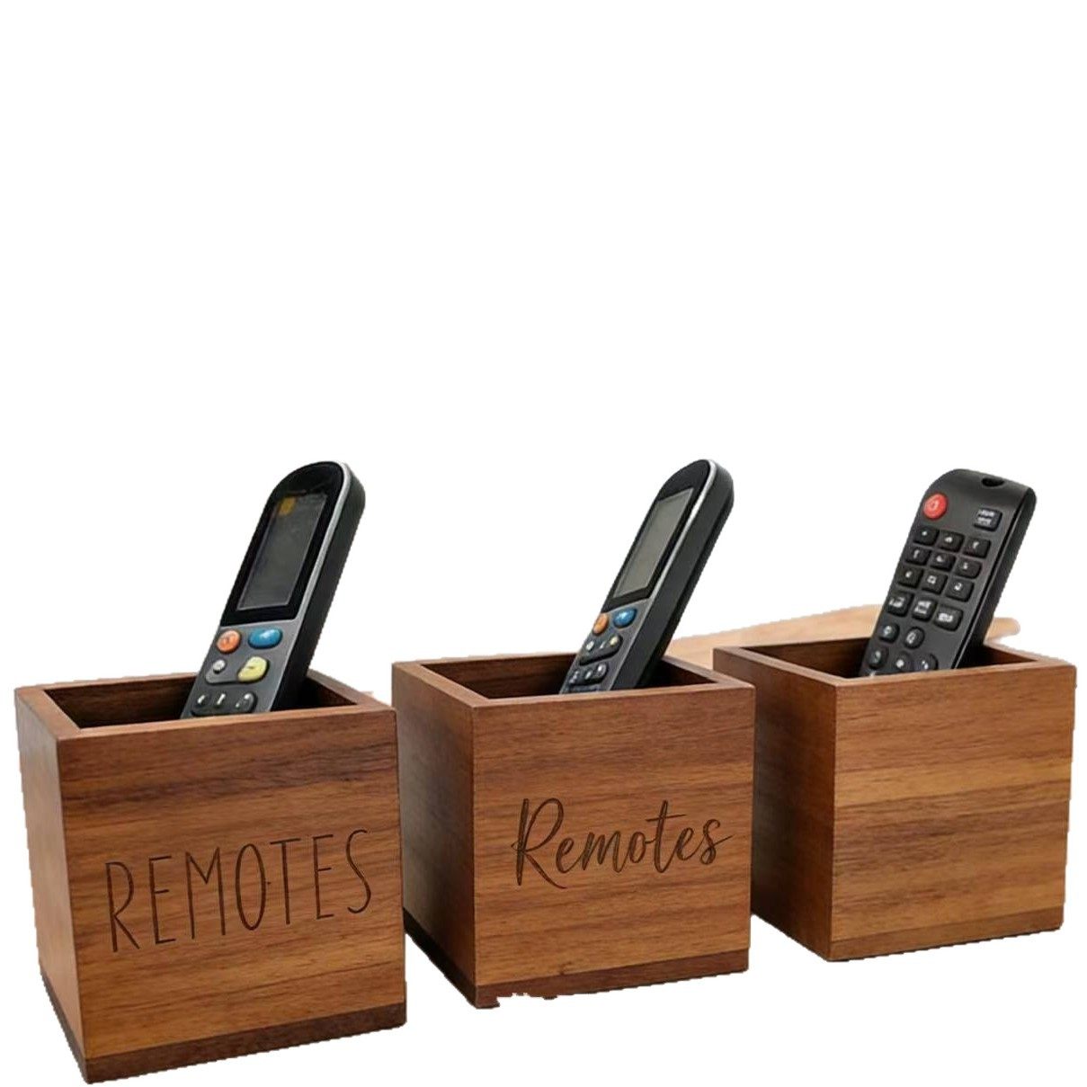 Spot Wooden Desktop Storage Box Household Pen Holder Living Room Remote Control Sundry Storage Box Wooden Storage Box