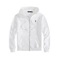 Iron zipper white green label