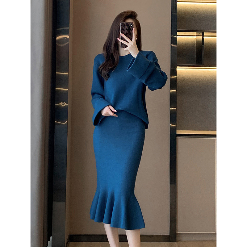 (Mới) Mã A7257 Giá 1040K: Áo Len Nữ Zhout Áo Len Cả Bộ 2 Món Hàng Mùa Xuân Thu Đông Kiểu Đuôi Cá Thời Trang Nữ Chất Liệu G03 Sản Phẩm Mới, (Miễn Phí Vận Chuyển Toàn Quốc).
