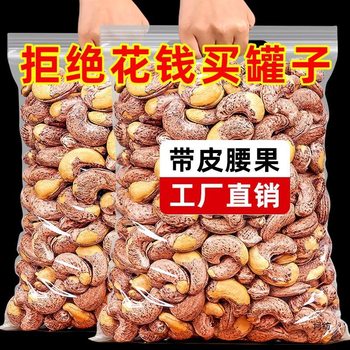 Selected New Arrivals: Salted Roasted Cashew Nuts in Bags, Ready-To-Eat Nuts and Dried Fruits from Vietnam with Purple Skin