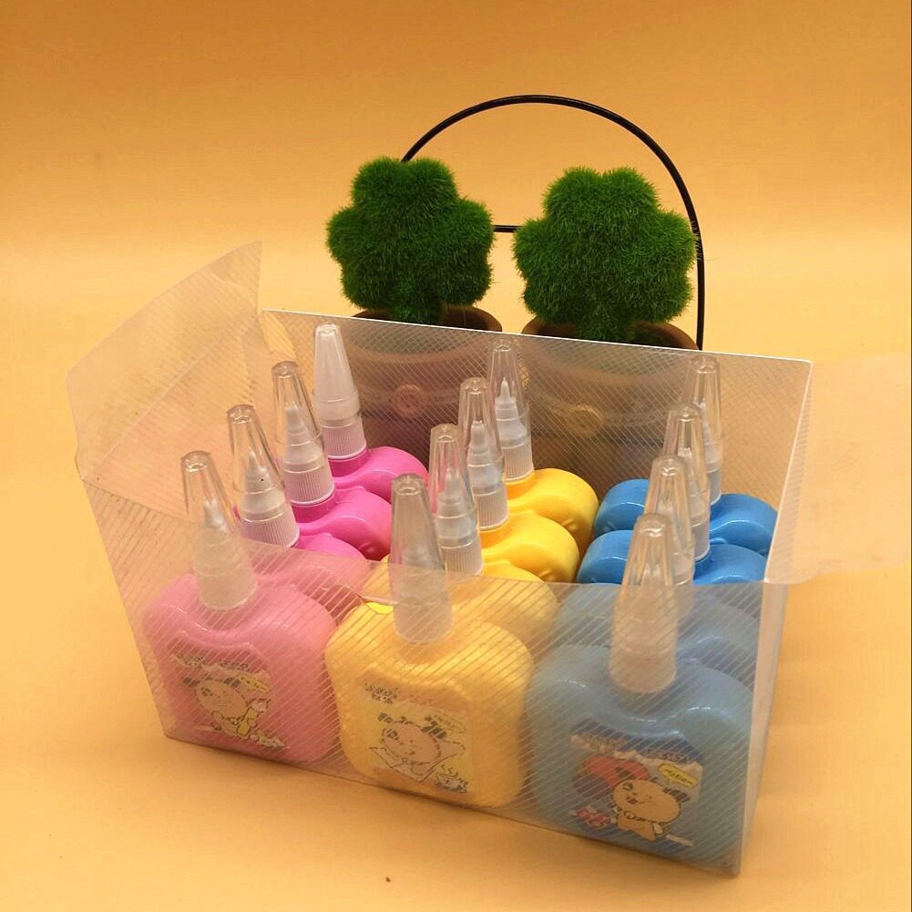 New Popular Cartoon Rubber Head Environmentally Friendly PP Boxed Correction Fluid Learning Stationery 2 Yuan Store Stationery Store Factory Price Direct Sales