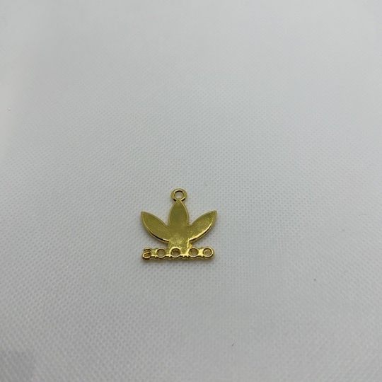 Detachable Sneakers Metal Shoe Buckle Golden Shoelace Chain Accessories Clover Standard Shoe Buckle Hanging Buckle