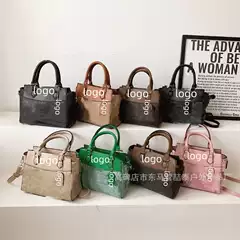 European and American Bags for Women 2025 New Niche Designer Fashion Tote Bag High-End Printed Handbag Crossbody Bag