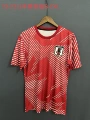 Japan pre-game training red