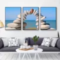 Blue sea and blue sky B