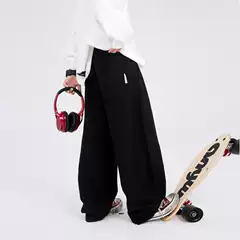 Boys' spring clothing Korean straight leg sports sweatpants 2026 new model, Zhongda children's spring handsome casual loose pants