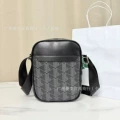 Black 【Printed Vertical Crossbody Bag】