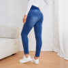 New Amazon Foreign Trade European and American Maternity Jeans Autumn and Winter Belly Support Pants Mid-Waist Elastic Casual Slimming Look Pants