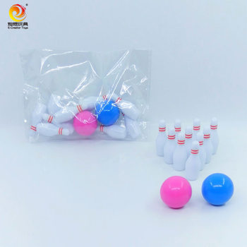 Small Gifts Kidsren's Traditional Toys Mini Bowling with 2 Solid Glass Beads Desktop Bowling Gifts Wholesale