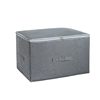 Large-Capacity Dust-Proof Clothes Box with Lid, Home Wardrobe, Foldable Cationic Quilt Storage Box