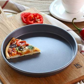 Pizza Pan for Home Use, Thickened Non-Stick 6-Inch 8-Inch 9inch 10inch Baking Tray Mold Set Tools Oven Wholesale