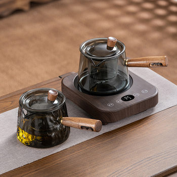 Factory Direct Sales Stove Element Ultra-Thin Electric Ceramic Stove Tea Stove Mini Small Tea Boiler Household Water Boiling Glass Steaming Pot