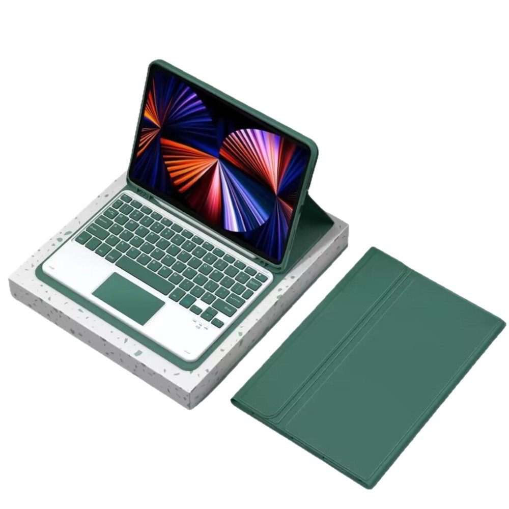 Suitable for Ipad11 Magic Touch Bluetooth Keyboard Air11 Leather Case Ipad10 Protective Case Air4 5 Silicone Case