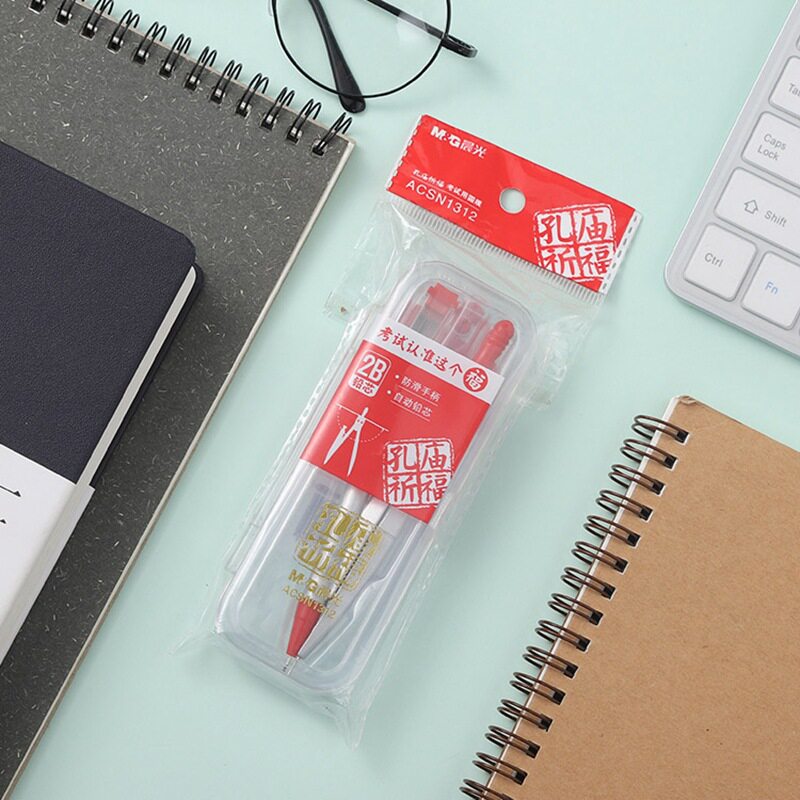 Chenguang Stationery Confucius Temple Blessing Compass Student Drawing Tools Metal Material 2b Compass ACSN1312