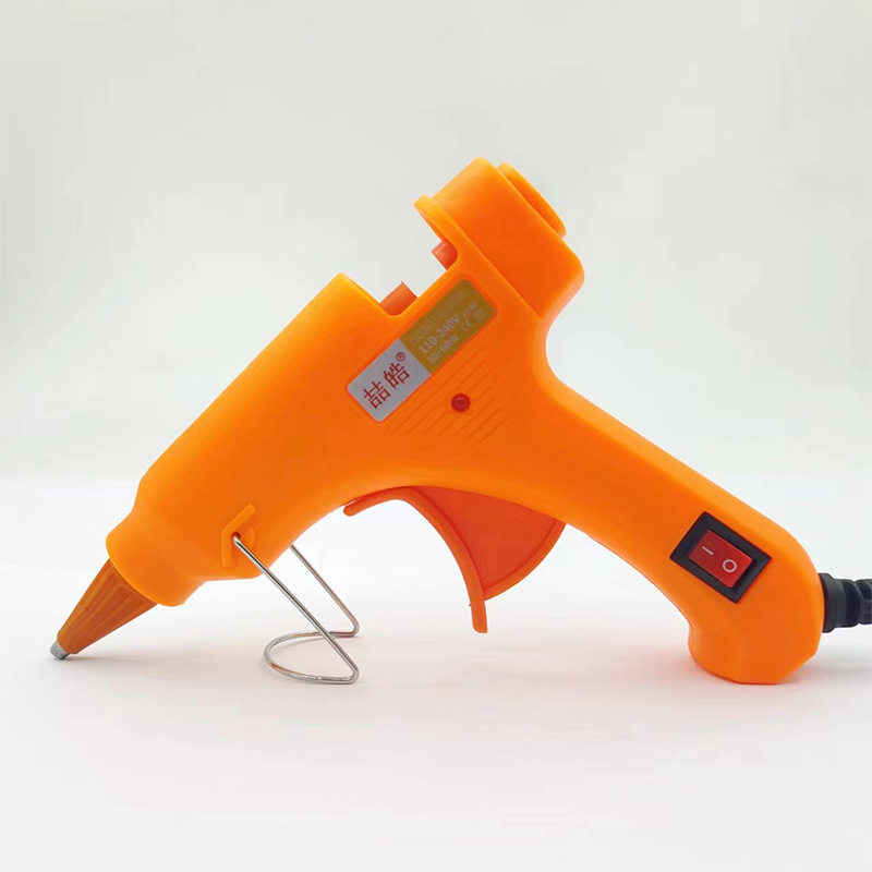 制作专供热熔胶枪多色手工胶枪20w家用儿童手工DIY热容胶抢美缝枪