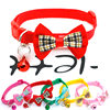 Cat dog collar dog collar small collar collar jewelry teddy puppet bow pet supplies wholesale