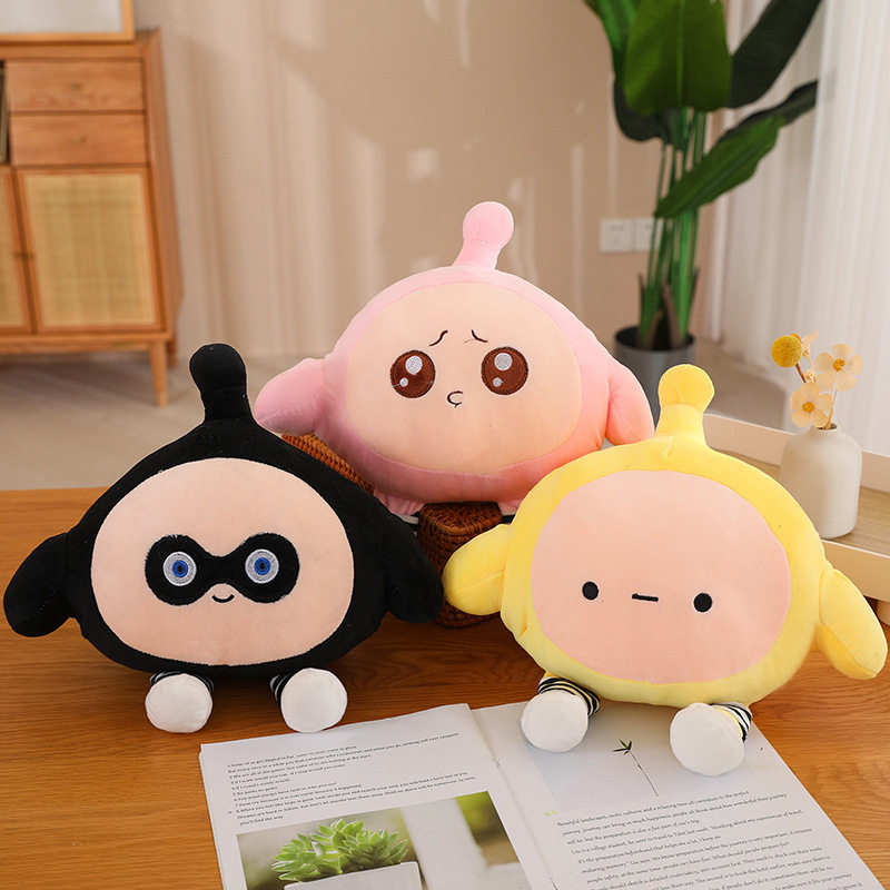 40厘米12寸大号毛绒玩具地推礼品娃娃婚礼互动公仔玩具活动定logo