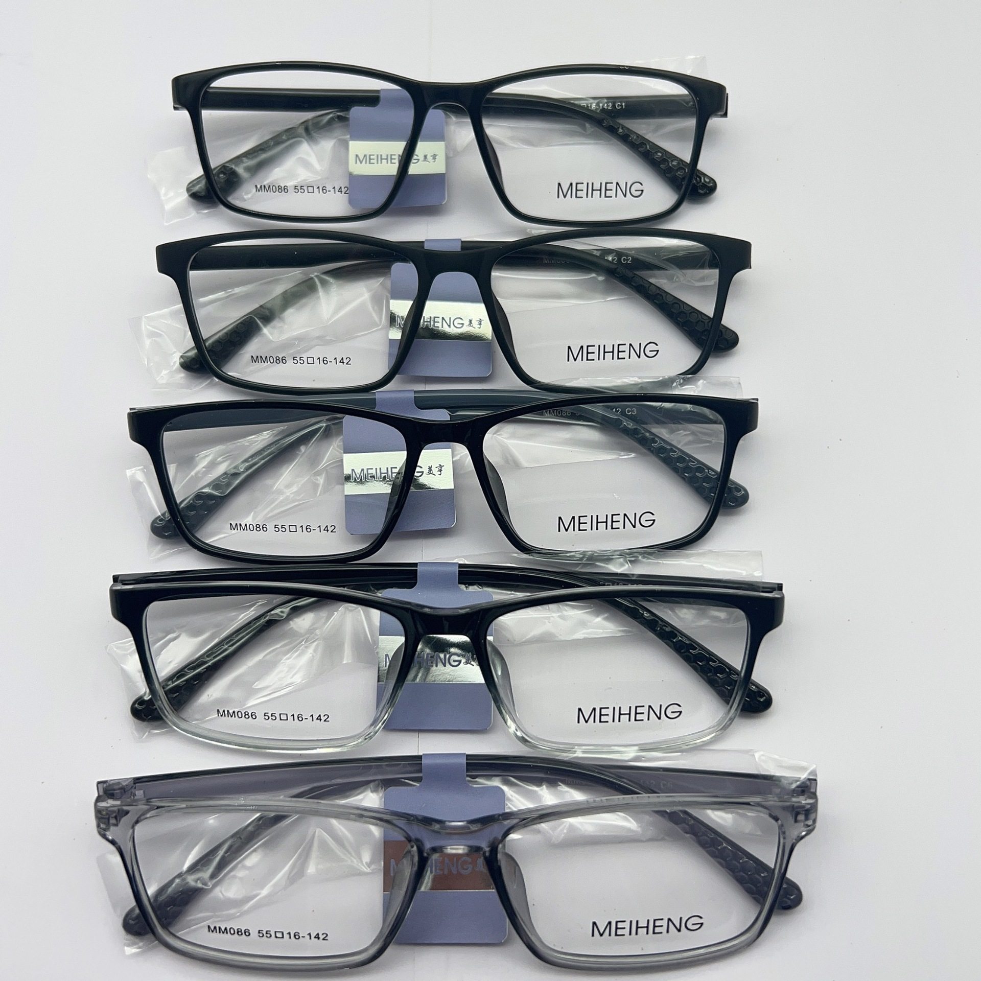 college entrance examination screwless tr90 glasses frame prison glasses frame mixed wholesale ultra light fashion myopia slimming glasses frame