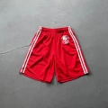 090 skull shorts/red
