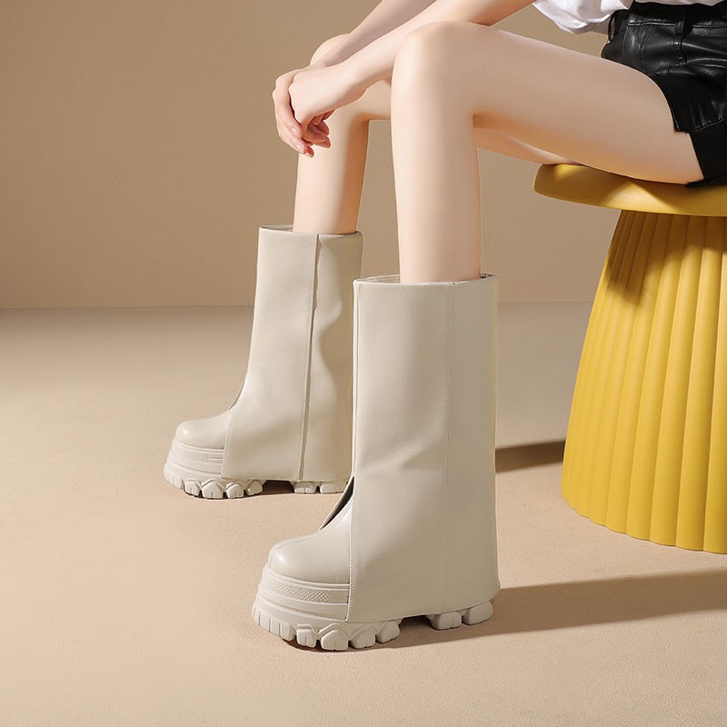 Cao Gót Nữ Cao 12cm Tăng Chiều Cao Đế Cao Hàng Mùa Xuân Thu Đông