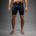 Black and white tight shorts