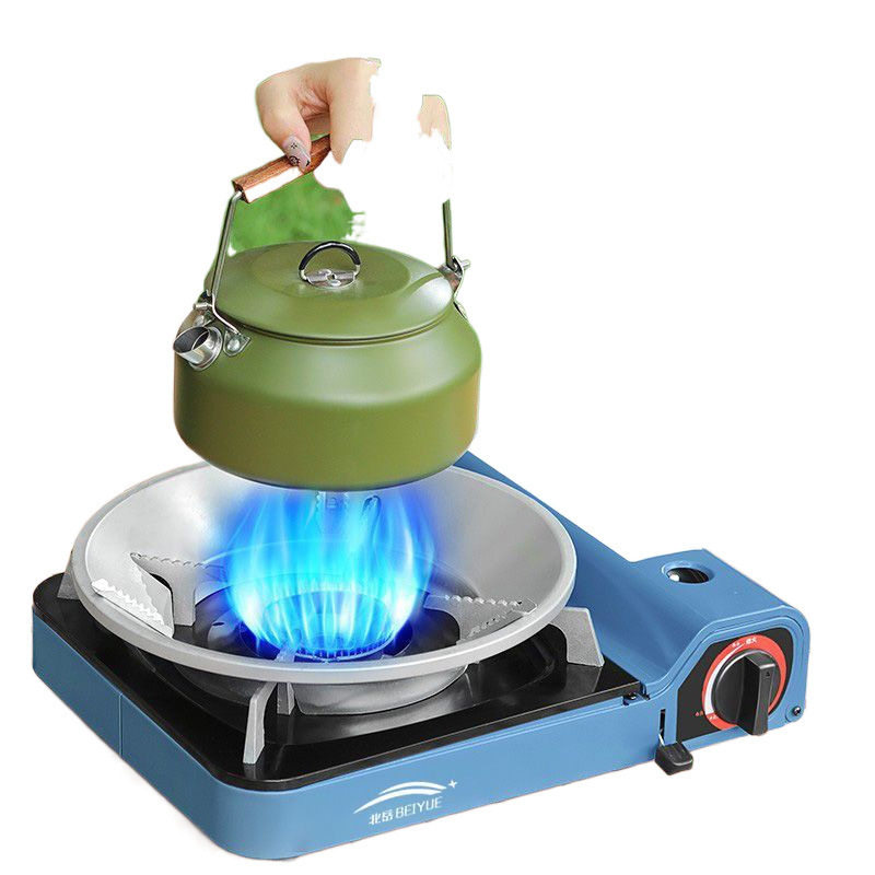 Cassette Stove Outdoor Stove Portable Camping Cookware Picnic Gas Stove Outdoor Barbecue Windproof Cassette Stove