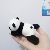 Панда наклейка на холодильник panda с хлопком
