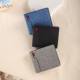 New Canvas Bag Men's Wallet PU Bag Wallet Casual Business Card Holder Ultra Light Waterproof Coin Wallet Ticket Holder