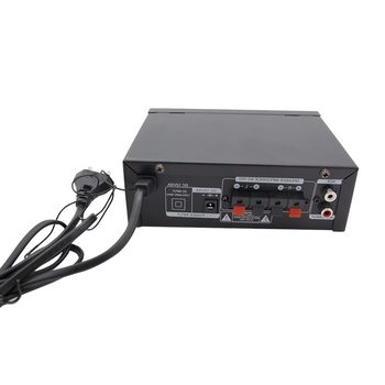 Karaoke Integrated Power Amplifier Speaker Power Amplifier Plug-In Card U Disk Radio 12V220V Bluetooth Power Amplifier
