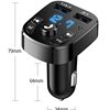 Cross-Border Car Charger Fast Charging Head Pd Bluetooth Mp3 Music Player Hands-Free Phone Conversion Car Flash Charger