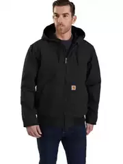 American Carhartt's New High Street Canvas Retro Hooded Zipper Jacket Work Jacket for Men and Women Couples Spring & Fall Styles