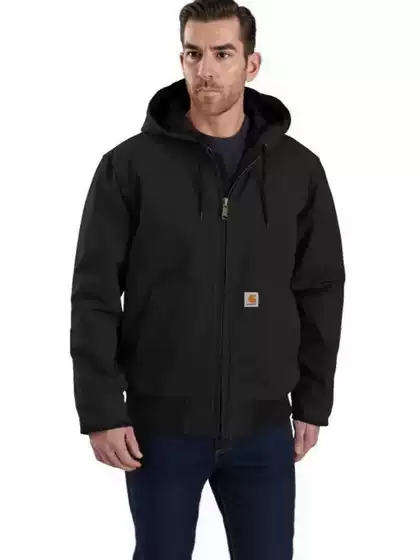 American Carhartt's New High Street Canvas Retro Hooded Zipper Jacket Work Jacket for Men and Women Couples Spring & Fall Styles