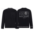 907 black round neck sweatshirt