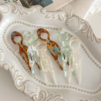 High-End Versatile Small Fish Hairpin for Women, Bun Hair Styling Tool, Half-Tied Hairstyle, Elegant and Durable Hairpin Hair Accessory