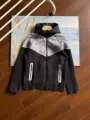 Gray and black jacket