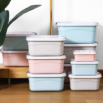 Clothes storage box wholesale children's toy storage box with lid glove box living room bedroom storage box