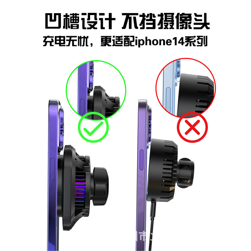 Cross-border new Qi2 certified fast charging car wireless mobile phone bracket charger car air outlet navigation bracket