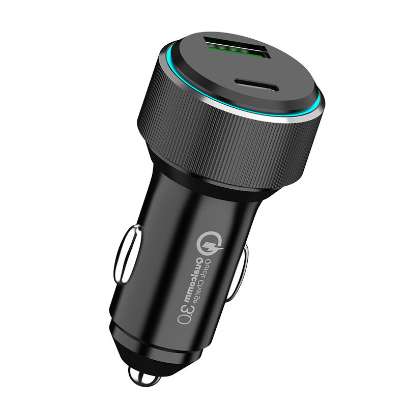 Car Charger Super fast charge for foreign trade new fast charge pd60W Apple Samsung Huawei flash charge wholesale