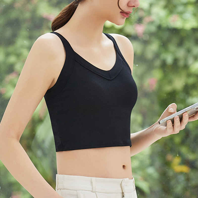 U.S. Rear Sling Within Take Band Chest pad Small Chest Ms. Rear Outside Wear One Formula Yoga Motion Within Wholesale  美背吊带内搭带胸垫小胸聚拢女士背心外穿一体式瑜伽运动内衣批发 U.S. Rear Sling Within Take Band Chest pad Small Chest Ms. Rear Outside Wear One Formula Yoga Motion Within Wholesale 