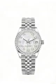 [diamond] silver white women’s mechanical 31mm
