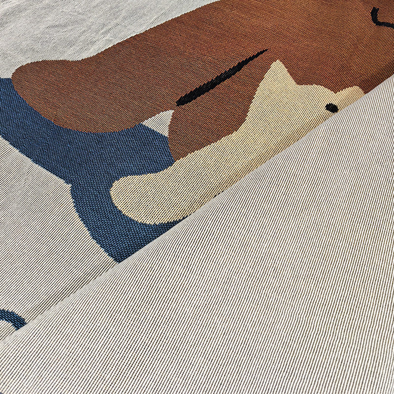 Cartoon bear blanket sofa blanket sofa towel nap blanket cute bear single chair blanket cotton blanket