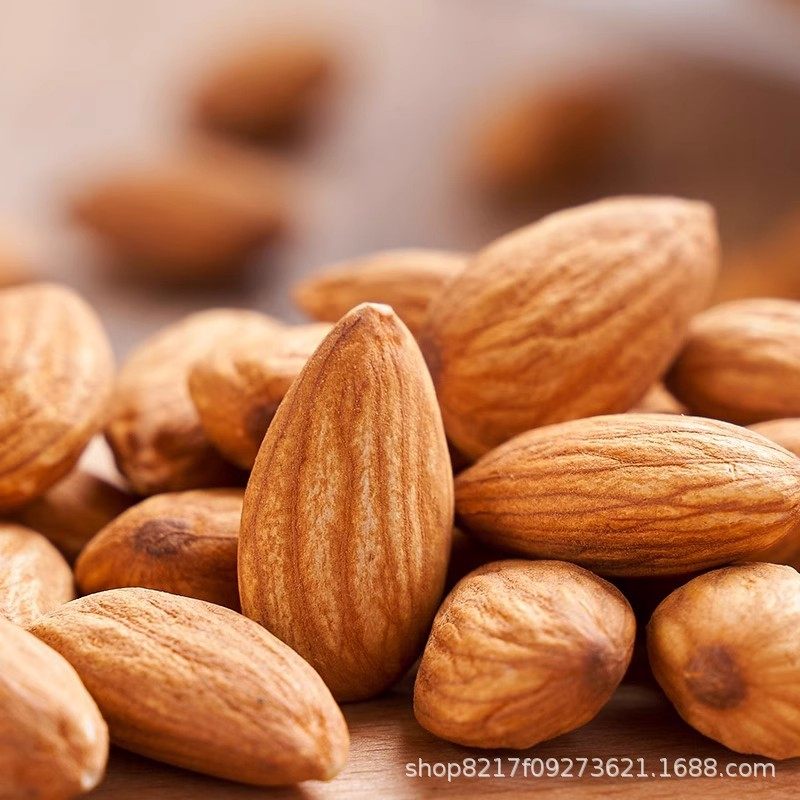 New Original Flavor Almonds 500g Bulk Wholesale Almonds Daily Nuts Dried Fruits Roasted Seeds