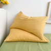 ins Pillowcase Solid Color Household Pillowcase Dormitory Homestay 48x 74cm Simple Bedding Wholesale and Retail