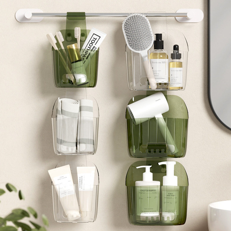 Two-way hanging kitchen storage basket multi-layer wall-mounted hanging basket ginger, onion and garlic storage box bathroom desktop storage basket